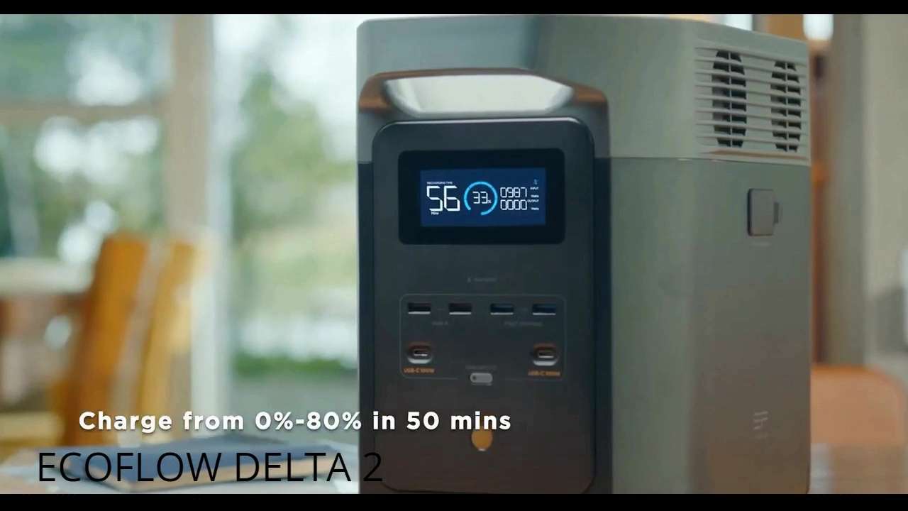 Ecoflow Delta 2 Pour Camping Car